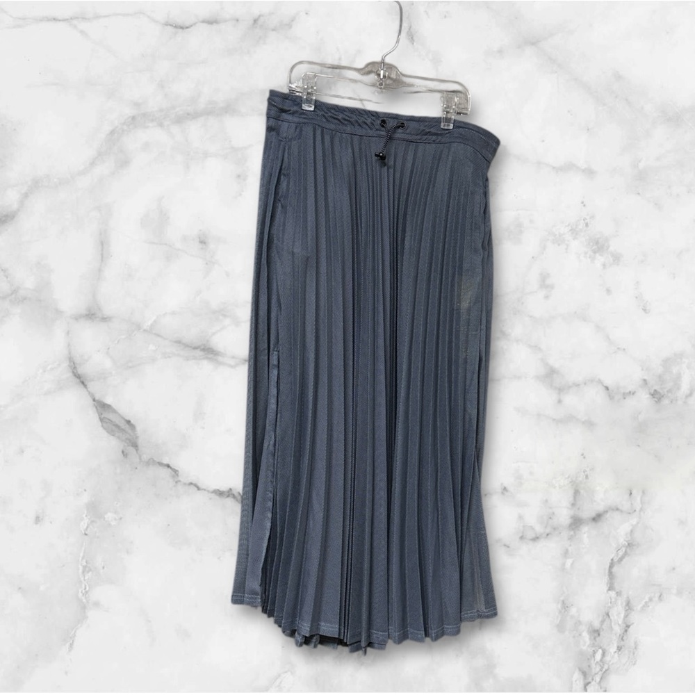 Sharny & Julius Black Label SJ Pleated mesh Over-Anything Skirt gray XS/S